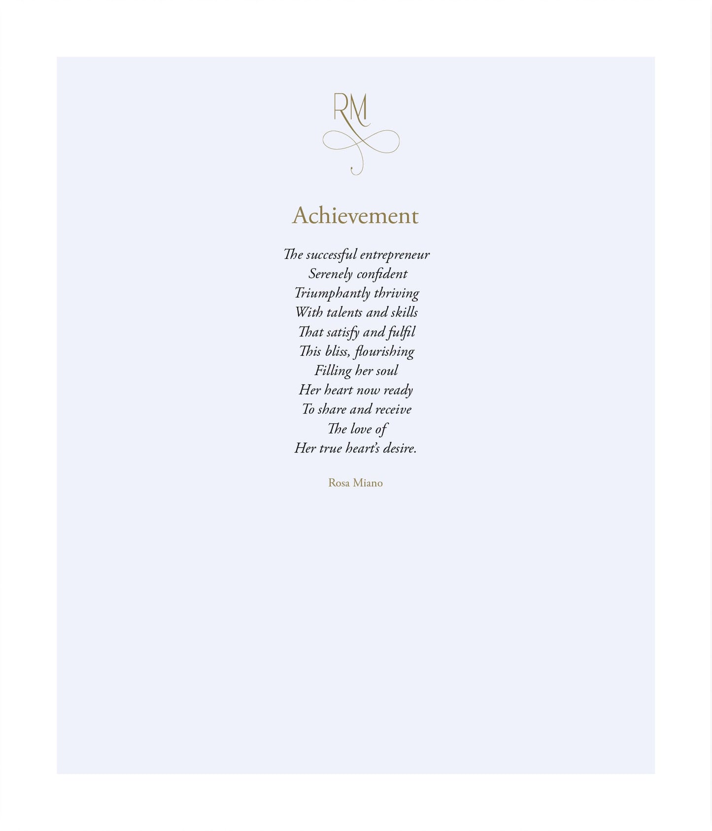 Achievement - Print