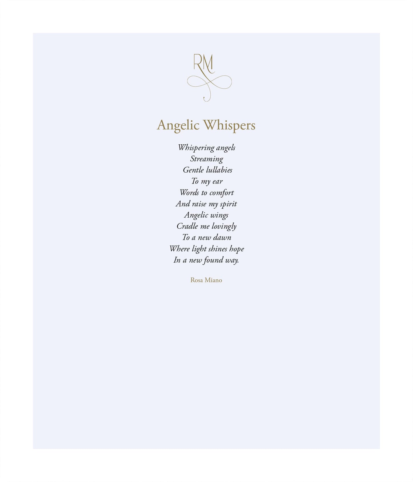 Angelic Whispers - Print