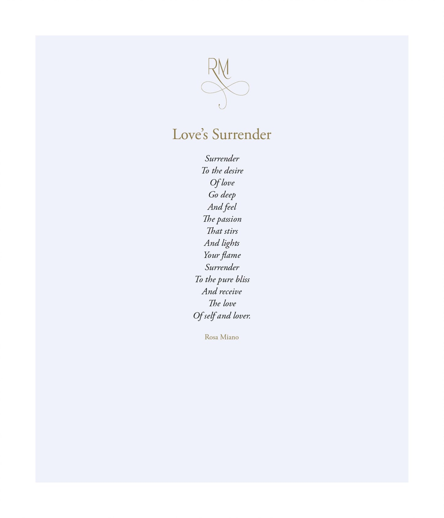 Love’s Surrender 2