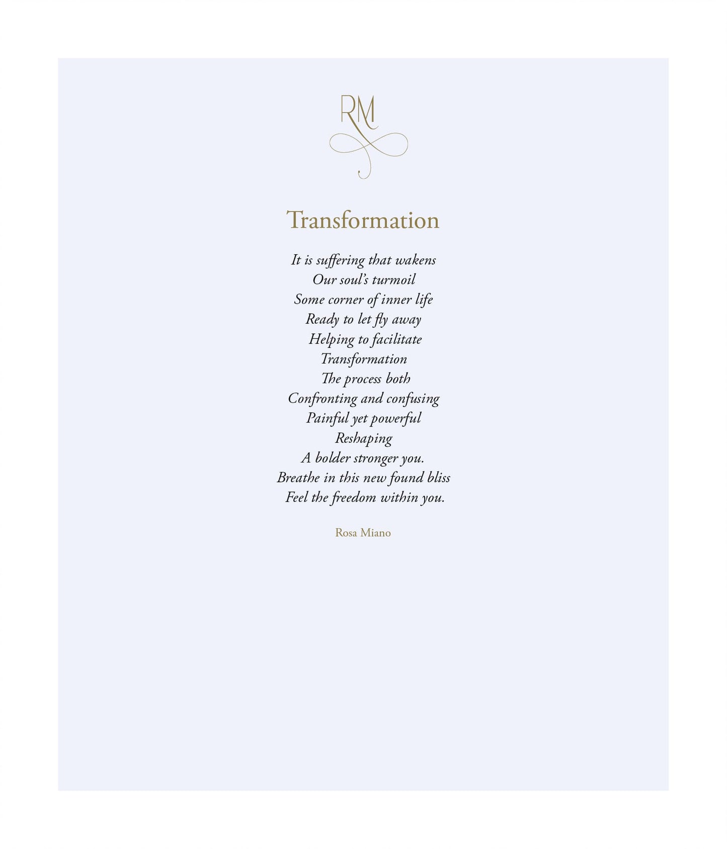 Transformation - Print